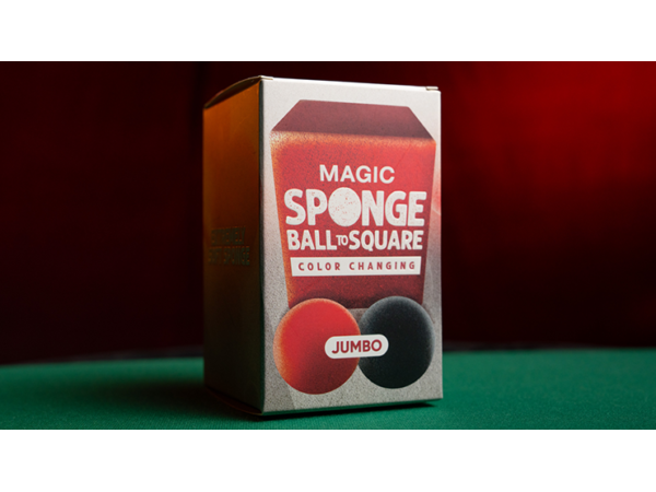 Magic Color Changing Sponge Ball to Square JUMBO by Murphy's Magic