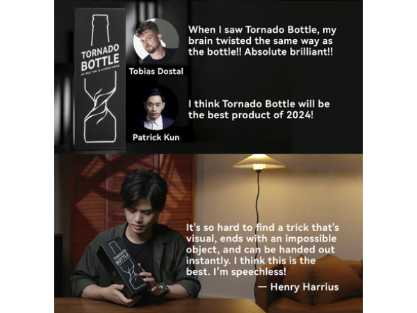 TORNADO BOTTLE by RED TSAI & AARON HSING